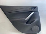 Rear Lh Driver Door Trim Panel Black Leather GJS268550 Fits 2014 2015 Mazda. Fixed Price $86.70.