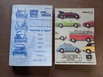Lot Of 2 West Coast Metric Classic Vw Beetle, Glove Box Edition. Fixed Price $14.99.