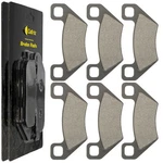Pads For Arctic Cat 650 Hi Trv 4X4 Mud Pro 2005-2011 Front Rear Brakes. Fixed Price $18.00.