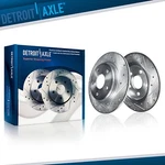 12.99 Inch Rear Drilled Brake Rotors Lincoln Mkt Ford Taurus Explorer Flex. Fixed Price $85.32.