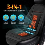 Cooling & Heated Car Seat Cover Cushion Ventilated Heater Cooler Massage 12. Fixed Price $62.99.