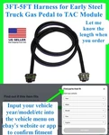 For Gm Truck 2000-05 Steel Gas Pedal To Tac Module Harness Throttle 3FT-5FT Wire. Fixed Price $39.89.