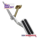 Lokar BAG-6129, One Brushed Aluminum Fits 64-67 Chevelle Billet Gas Pedal W/rubb. Fixed Price $295.01.