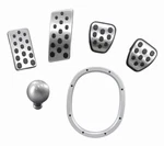 1994-2004 Mustang Gt Mach Bullitt 5 Speed Pedals, Shifter Ring & Knob. Fixed Price $129.95.