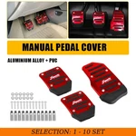 3-30 Universal Car Brake Accelerator Pedal Clutch Pad Cover Red Foot Accessories. Fixed Price $104.88.