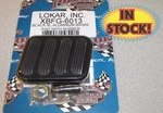 Lokar XBFG-6013 Xl Brake Pedal Alum With Rubber Inserts Black. Fixed Price $79.95.