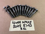 87-93 Ford Mustang V8 Intake Manifold Bolts Set Factory Fasteners Stock GT40 Oem. Fixed Price $39.99.