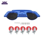 For Home Workshop Auto Repairing Rolling Knee Creeper Pads Tool Tray Holder Kit. Fixed Price $23.94.
