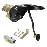 1955-1959 Chevy Truck Single Power Brake Pedal Kit St Disc/disc 3" Rubber Pad. Fixed Price $503.95.