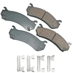 Akebono Proact Ultra-premium Brake Pads Front & Rear ACT785. Fixed Price $93.99.