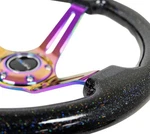 Nrg RST-018BSB-MC Reinforced Steering Wheel Blk Multi Color Flake. Fixed Price $169.99.