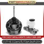Vacuum Power Brake Booster & Master Cylinder For Chevrolet Impala Monte Carlo. Fixed Price $145.25.
