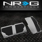 Nrg PDL-150SL Aluminum Foot Pedal Pad Cover Plates Set W/carbon Fiber Trim. Fixed Price $35.00.