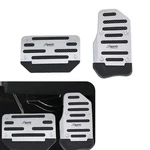 Flygun 2 Car Accelerator Brake Pedal Decor Kit, Durable Pcs, Silver. Fixed Price $18.34.
