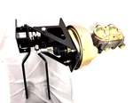 Reverse 90 Degree Under Dash Brake And Clutch Pedal Bracket + 7" Booster Master. Fixed Price $262.90.