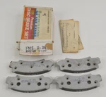 1971 1972 1973 Ford Pinto Front Disc Brake Pads Set 4 D-36 Made Usa Nos. Fixed Price $20.69.
