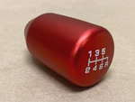 Acuity 1886-T6R ESCO-T6 Satin Red Shift Knob M10 X 1.5MM Fits Honda Acura (new). Fixed Price $72.00.