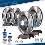 Front Rear Disc Rotors Ceramic Brake Pads Ford Thunderbird Mercury Cougar. Fixed Price $161.02.