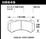 Front Disc Brake Pad Set For 2018 Chevrolet Corvette Z06. Fixed Price $336.59.