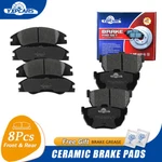 Front & Rear Ceramic Brake Pads For 2004 - 2009 Kia SPECTRA5 Ex Lx. Fixed Price $36.20.