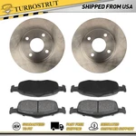 Front Oe Brake Rotors Pad 1998-2000 Ford Contour Lifetime Warranty. Fixed Price $135.66.