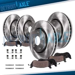Front Rear Rotors Brake Pads Ford Crown Victoria Mercury Grand Marquis. Fixed Price $177.66.