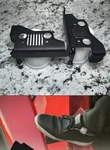Front Foot Peg For Jeep Wrangler 2007-2026 Jk Jl Jt Door Hinge Rest Pedal 2PCS. Fixed Price $14.99.