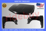 Fit 2015 16 - 2020 Cadillac Escalade Front Kit Hood Aluminum + Fenders (lh & Rh). Fixed Price $1199.25.
