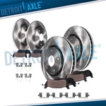 Front Rear Rotors Ceramic Brake Pads For 2013 2014 2015 2016 2017 Honda Accord. Fixed Price $158.56.