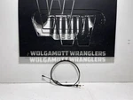4.0 2.5 Accelerator Throttle Cable Jeep Tj Wrangler 97-06 04854137AC Factory. Fixed Price $23.40.