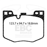 Ebc Brakes DP32302C Redstuff Ceramic Low Dust Pads. Fixed Price $325.88.