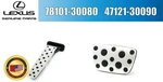 Lexus Genuine GS250 GS350 GS450H 2014-2015.6 F-sport Aluminum Pedal Set Oem. Fixed Price $76.00.