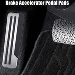 Foot Pedal Cover Non-slip Drill Metal For Nissan Infiniti Silver Tone. Fixed Price $17.50.