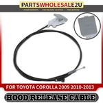 New 1X Hood Release Cable With Handle For Toyota Corolla 2009-2013 5363002200. Fixed Price $21.99.