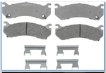 Acdelco Silver Rear Brake Pad Set 14D785CH Gm 19286095 Ceramic. Fixed Price $50.00.