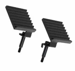 Fishbone Offroad FB21040 Foot Pegs Set Black For 07-18 Jeep Wrangler Jk. Fixed Price $61.03.