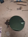 2008-2012 Jeep Liberty Dark Green Gas Fuel Door Lid Oem. Fixed Price $49.97.