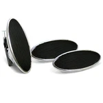 Chromed Billet Floor Mount Gas & 2 Large Oval Brake/clutch Pedals. Fixed Price $199.95.