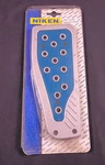 Niken Sports Pedal Aluminum Cover Blue Silver Single New Nos. Fixed Price $28.00.