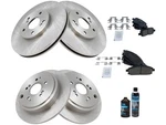 For 2003-2006 Acura Mdx Brake Pad And Rotor Kit Front Rear 12611NSBG 2004. Fixed Price $212.33.