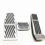 Silver Aluminum At Gas Brake Foot Rest Pedal Pad Fits Axela MAZDA3 CX30 CX50. Fixed Price $65.00.