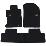 For 06-11 Honda Civic 2DR 4DR Nylon Floor Mats Carpets W/ Red Si 3PCS Set. Fixed Price $59.83.