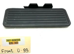 2019-2021 Genesis G70 Front Side Foot Rest Cover Pad Trim Oem.. Fixed Price $21.99.