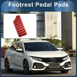 1 Pcs Pedal Pads Dead Cover For Honda Civic Red. Fixed Price $24.43.