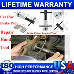 Car Auto Metal Diy Wheel Cylinder Disc Brake Pad Calliper Piston Rewind Hand Kit. Fixed Price $22.59.