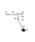Genuine Mopar Brake Pedal And Pad 52059874AB. Fixed Price $50.51.