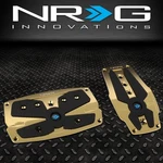 Nrg PDL-250CG Aluminum Foot Pedal Pad Cover Plates Set W/rubber Trim Insert. Fixed Price $35.00.