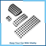 Pack (4) Brake Gas Accelerator Pedal Covers For Mercedes Benz GLA250 2021-2022. Fixed Price $23.68.