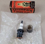 Vintage New Nos Stromberg 18H Spark Plug Original Box Gas Station. Fixed Price $25.99.