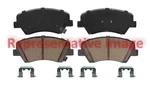 Bendix Friction Front Disc Brake Pad Set For Escalade+more (SBC2173). Fixed Price $59.17.